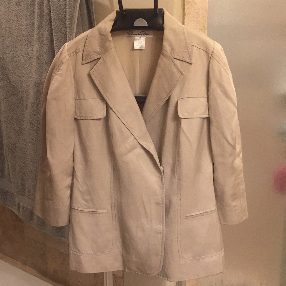 Oscar de la Renta blazer jacket